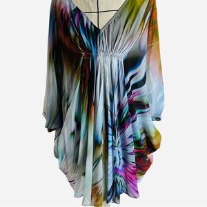 Maggy London Dress✨Multicolor Burst Design✨Flowy & Gorgeous✨Size 2